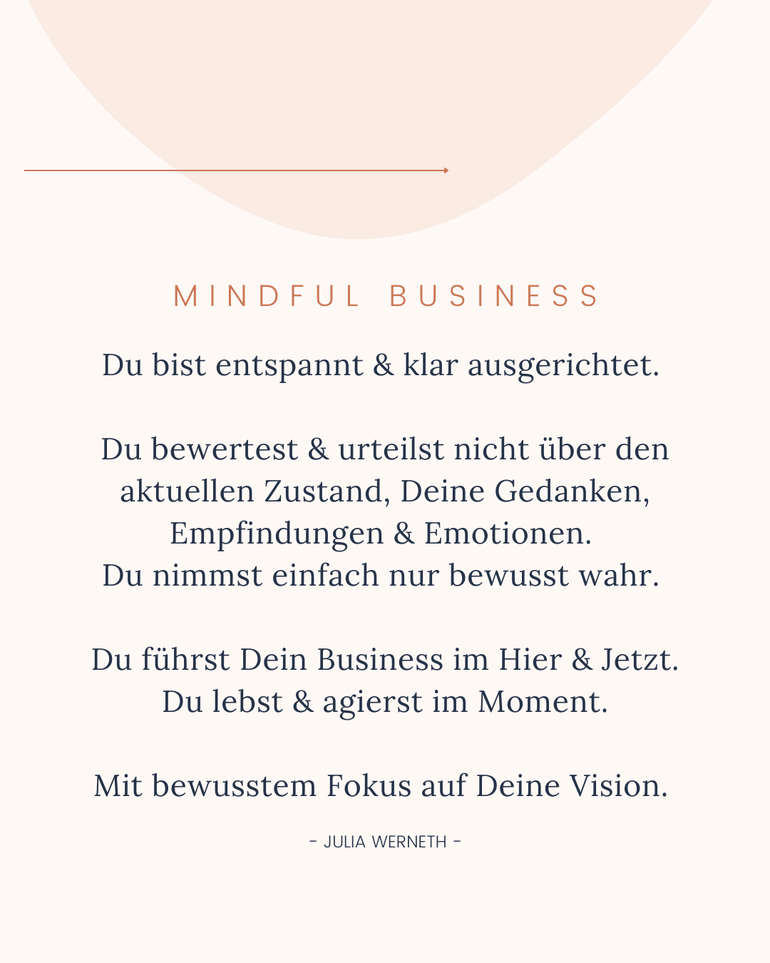 Mindful Business Erklärung - Julia Werneth